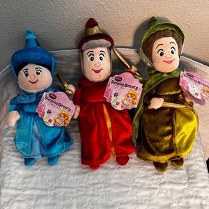 Disney store, sleeping beauty fairies NWT